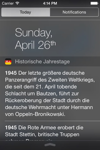 Historische Jahrestage: Ereignisse, Geboren, Gestorben, Feier- und Gedenktage screenshot 3