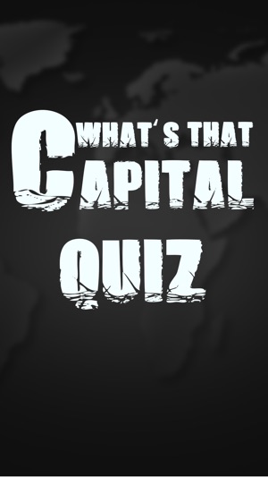 What's That Capital Quiz