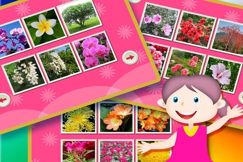 Picture Jagsaw Puzzle Game For Kids - About Flowers screenshot 2