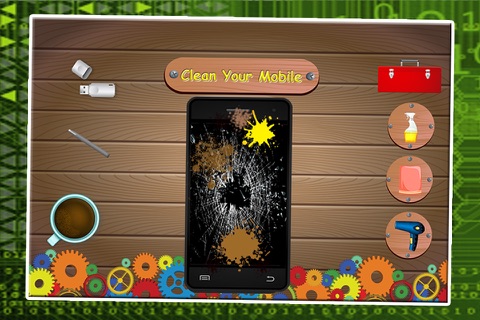 Mobile Repair Shop – Build smart phone & fix it in this mechanic game for kids screenshot 2