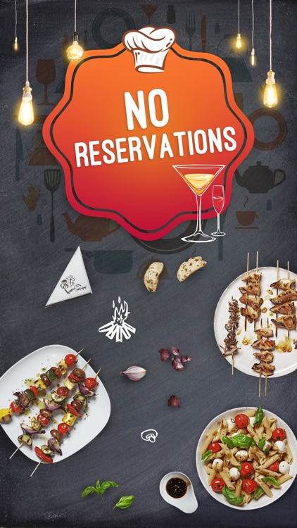 No Reservations Restaurant Locator