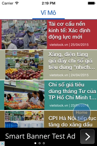 Tin Nhanh - Tin Tức Cho Báo Vietstock screenshot 2