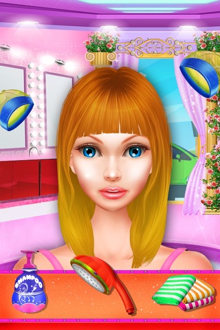 Hair Style Spa Salon Free hair spa and makeover game screenshot 3