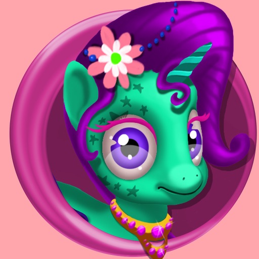 Pony & unicorn dressup game - dress up free iOS App