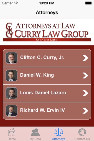 Curry Law Group Accident App screenshot 4