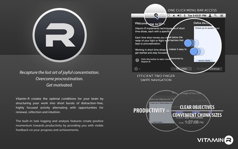 Vitamin r 2 58 – personal productivity tool set