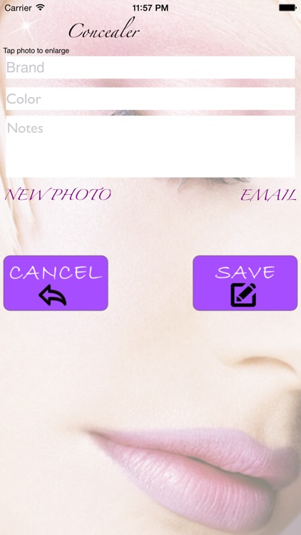 iMakeup Unlimited- Never forget every makeup brand and color you own!