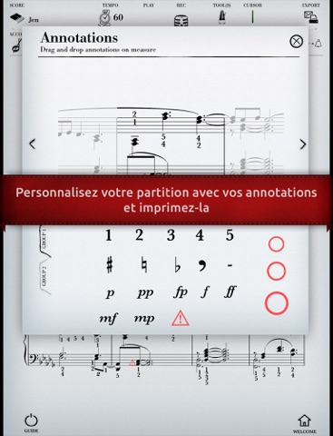 Play Debussy – « Clair de Lune » (partition interactive pour piano) screenshot 4
