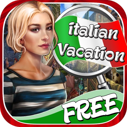 Hidden Objects Italian Vacation iOS App