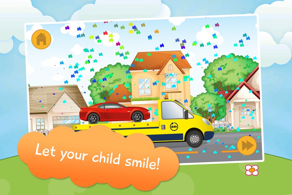 Kids Vehicle Connect The Dots - Free screenshot 4