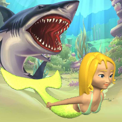 Shark Attack Mermaid iOS App