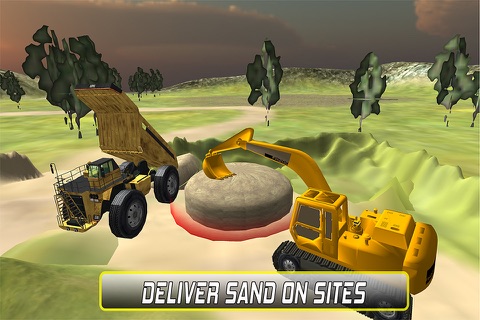 Heavy Sand Excavator Simulator screenshot 2