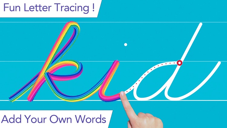 Cursive Writing Wizard - Kids Learn to Write Letters & Words screenshot-0
