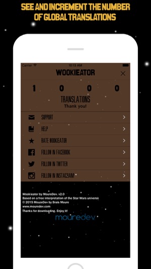 Wookieator the Wookiee translator(圖5)-速報App