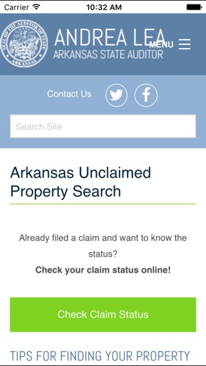 Unclaimed Property Search