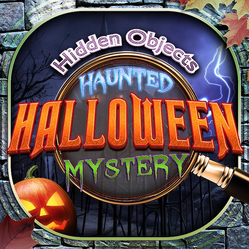 Haunted Halloween Mystery Hidden Objects - Object Time Puzzle Ghost Games Icon