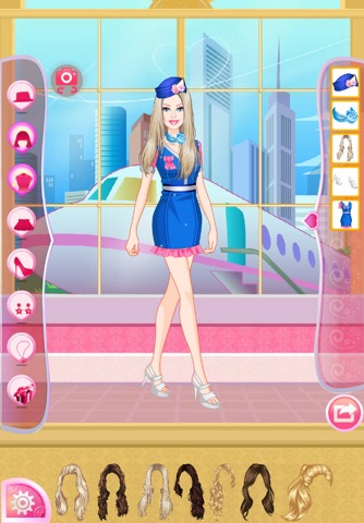 Mafa Air Hostess Dress Up screenshot 3