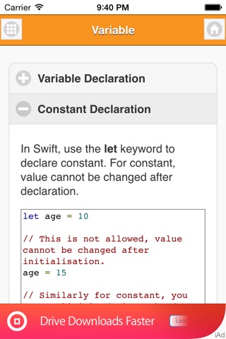 Swift Ref Guide screenshot 3