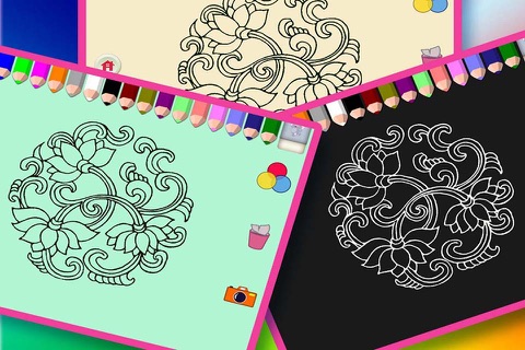 Скриншот из Secret Garden - Wonderful Coloring Book For Kids