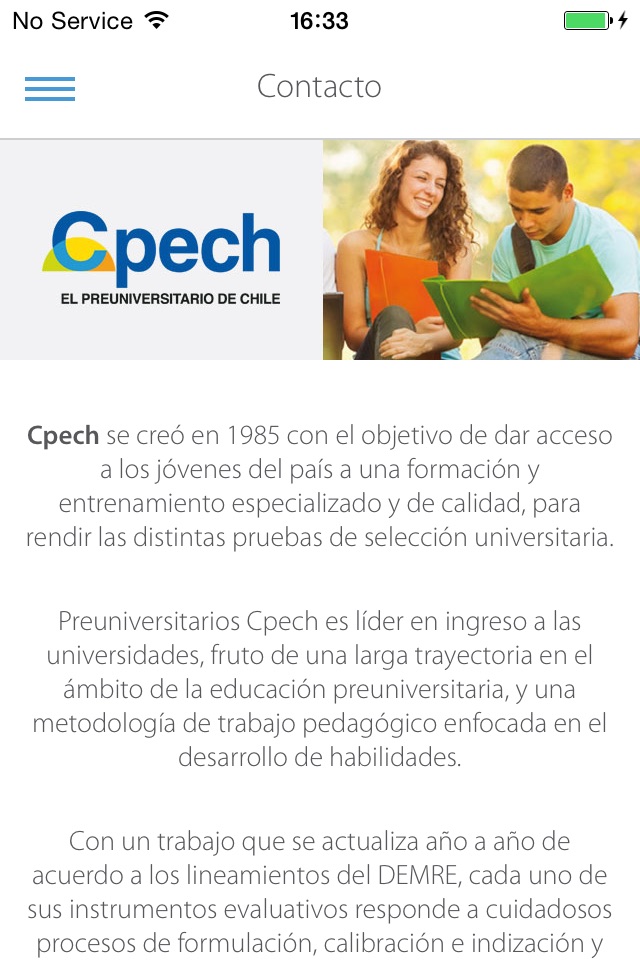 Biblioteca digital Cpech / Cepech screenshot 2