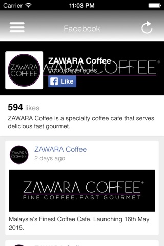 ZAWARA Coffee screenshot 3