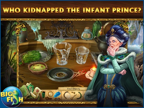 Grim Legends 2: Song of the Dark Swan HD - A Magical Hidden Object Game screenshot 2