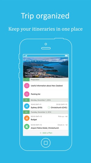 SoTrip Lite - Trip planner & organizer