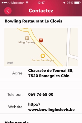 Bowling Restaurant Le Clovis screenshot 4