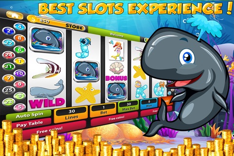 A The Whale Slots Game - Win The Bonus In The Casino PRO screenshot 2