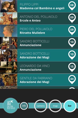 UffiziAR screenshot 2