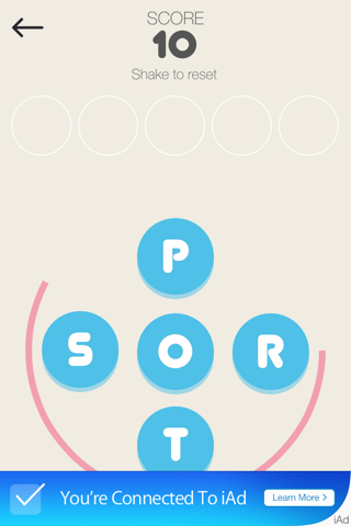 Fives - The Five Letter Puzzle Game screenshot 2