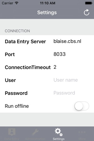 Blaise Data Entry App screenshot 3