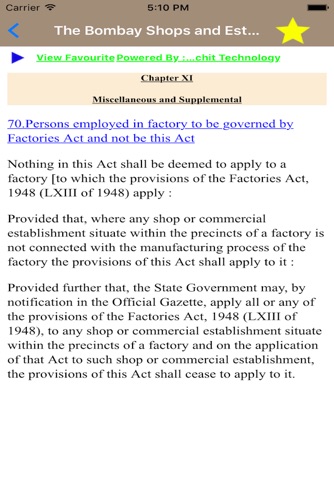 The Bombay Shops and Establishments Act 1948 screenshot 3
