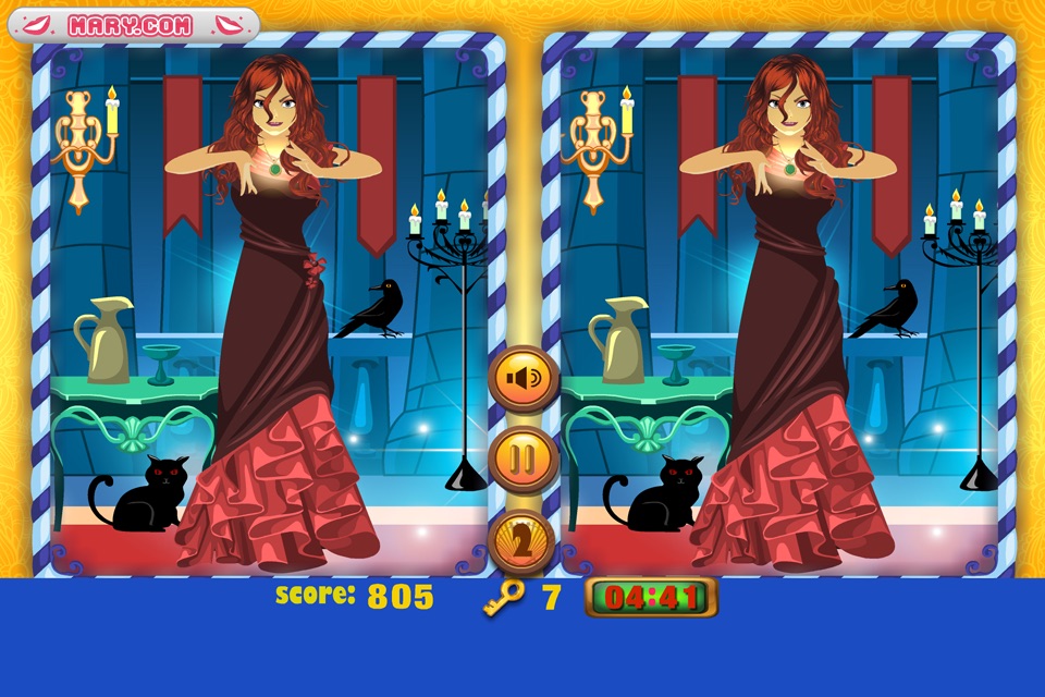 Little Mermaid - Find the differences game for kids screenshot 4