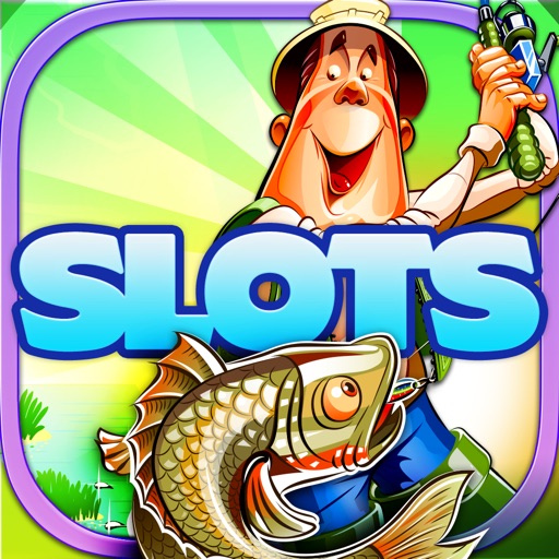 `` 2015 `` Fishing Time - Free Casino Slots Game icon