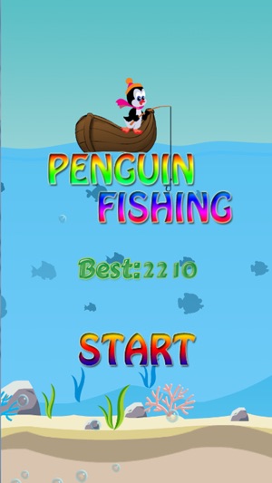 Penguin Fishing - Blue Ocean Sport Game for Kids(圖1)-速報App