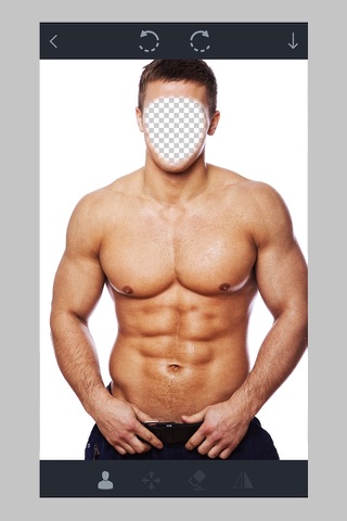 Muscles Men Face Changer - Add your photo and erase on muscles men screenshot 2