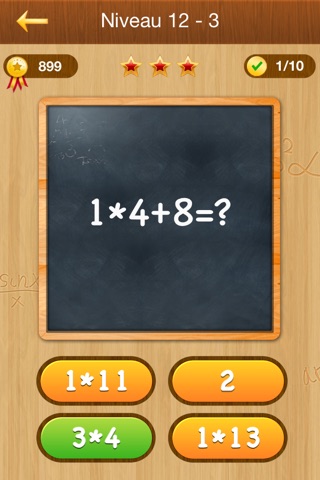 Math Master PRO - education arithmetic puzzle games, train your skills of mathematics screenshot 3