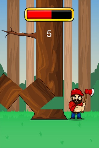 Funny Tree Chopper, No Ads screenshot 4