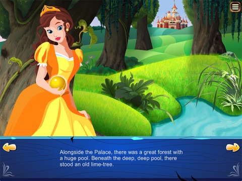 The Frog Prince Story Book "for iPad" screenshot 2