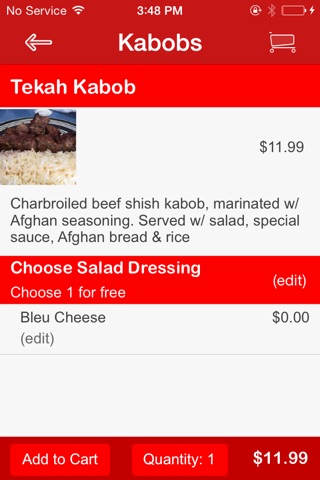 Kabobi Restaurant screenshot 3