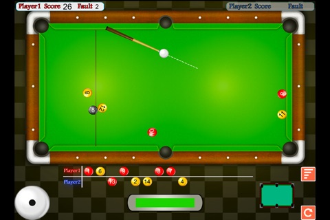 Bouncy Cue Ball Billiard Sport Game screenshot 3
