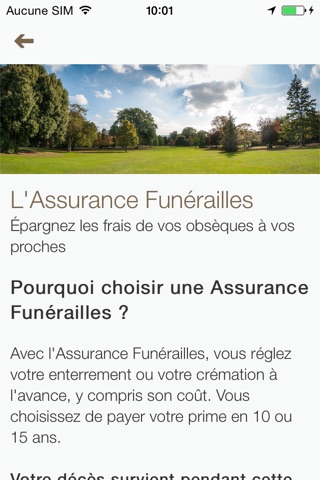Funérailles Fontainoises screenshot 2