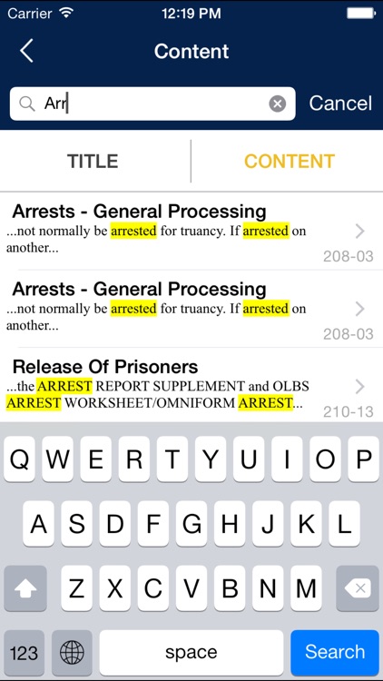 NYPD Patrol Guide screenshot-3