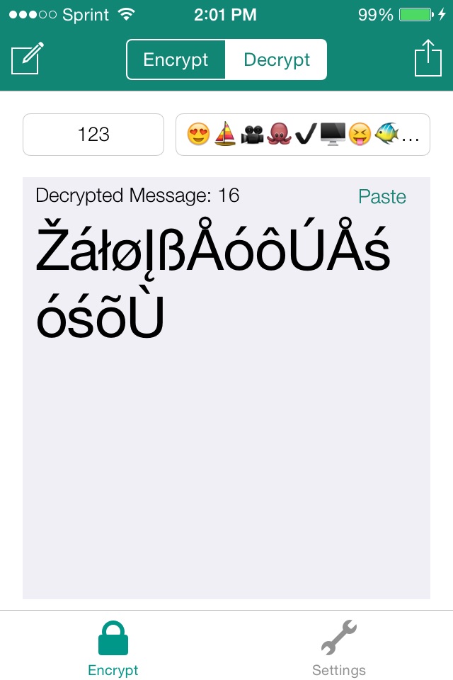 Emoji Encryption screenshot 3