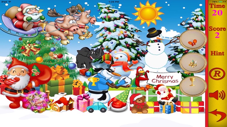 Hidden Objects Of Merry Christmas