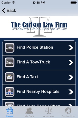 The Carlson Law Firm Accident App screenshot 3