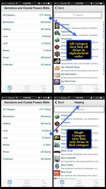 Gemstone & Crystal Powers Bible screenshot-4