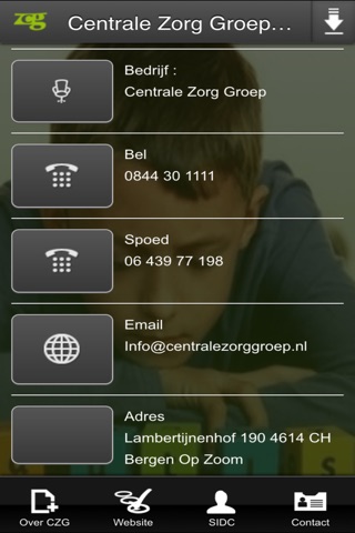 Centrale Zorg Groep .NL screenshot 3