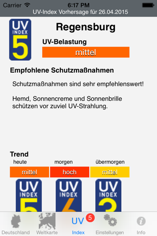 UV-Index screenshot 2